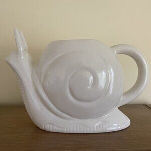 Ceramic Snail Watering Can